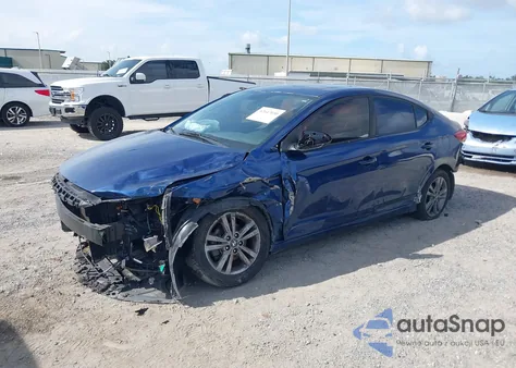 2017 Hyundai Elantra Value Edition из США, поврежденный, VIN 5NPD84LF2HH142463